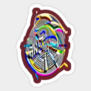 The Organist Digital II Cut Sticker